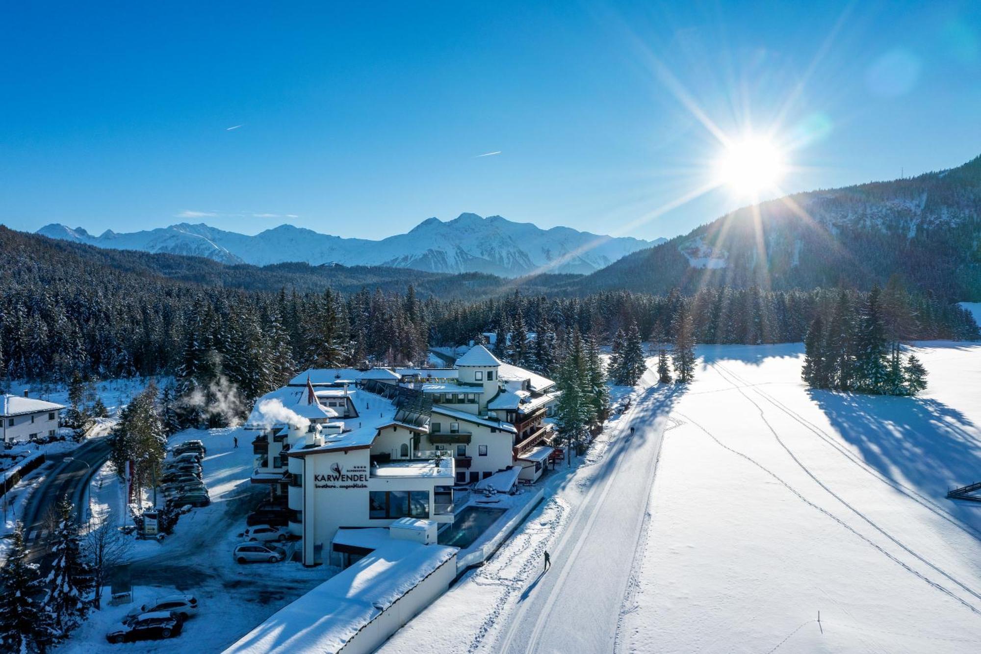 Alpenhotel Karwendel -Adults Only- Leutasch Ngoại thất bức ảnh